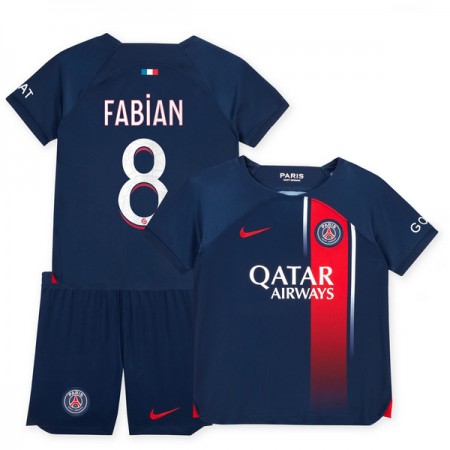 Dječji Nogometni Dres Paris Saint-Germain 2023-24 Fabian 8 Domaći Dječji Nogometni Dres Paris Saint-Germain 2023-24 Fabian 8 Domaći